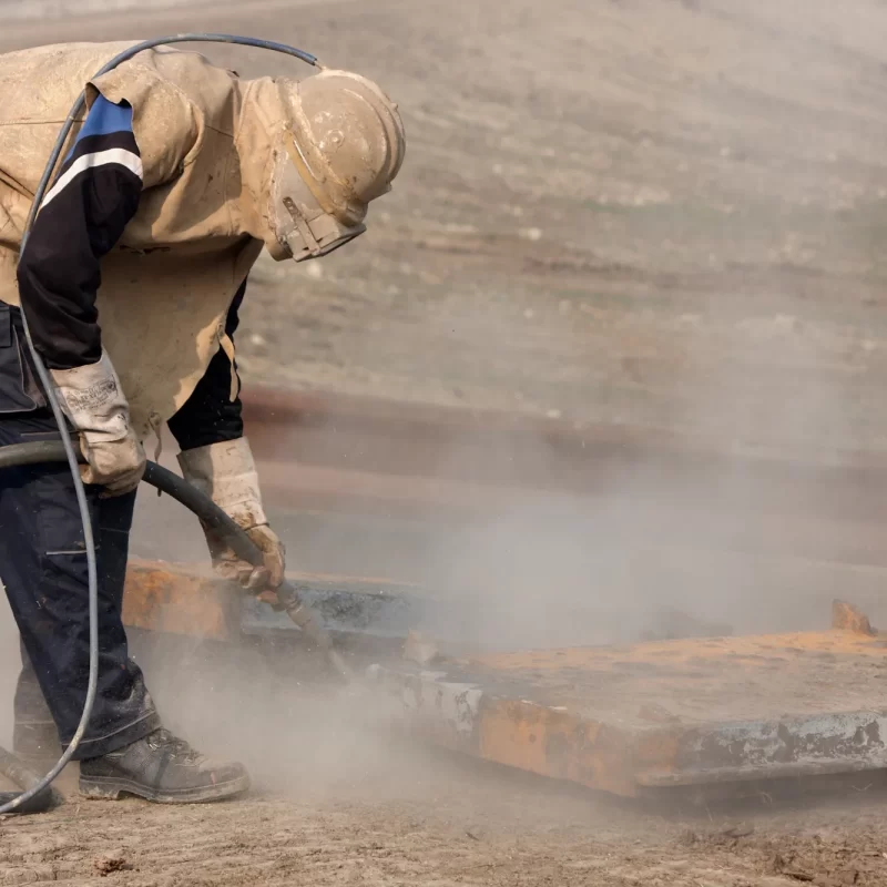 Sandblasting